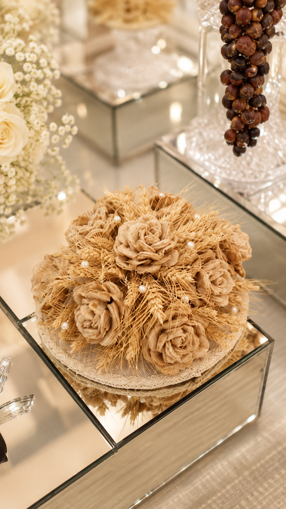 بوته گل مرواریدی